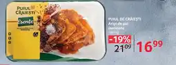 Selgros PUIUL DE CRĂIEȘTI Aripi de pui marinate Ofertă
