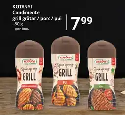 Selgros KOTANYI Condimente grill grătar / porc / pui Ofertă
