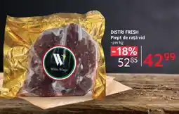 Selgros DISTRI FRESH Piept de rață vid Ofertă