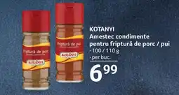 Selgros KOTANYI Amestec condimente pentru friptură de porc / pui Ofertă