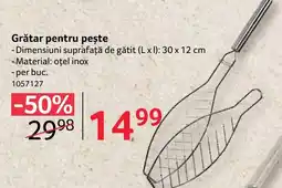 Selgros Grătar pentru pește Ofertă