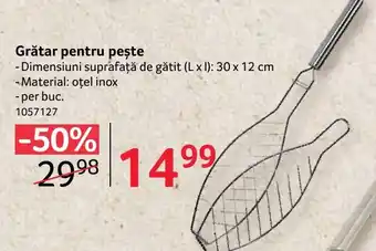 Selgros Grătar pentru pește Ofertă