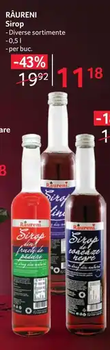 Selgros RÂURENI Sirop Ofertă
