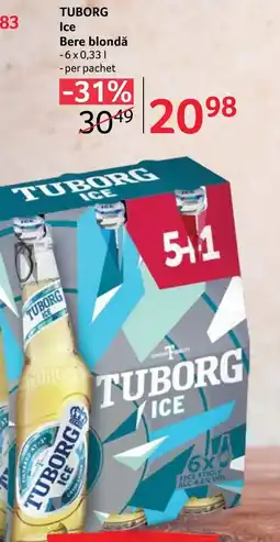 Selgros TUBORG Ice Bere blondǎ Ofertă