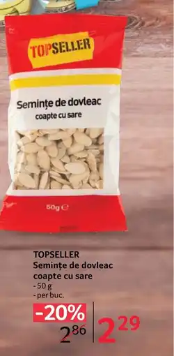 Selgros TOPSELLER Semințe de dovleac coapte cu sare Ofertă