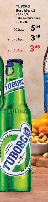 Selgros TUBORG Bere blondă Ofertă