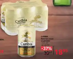 Selgros CARIBIA Bere fără alcool cu ghimbir Ofertă