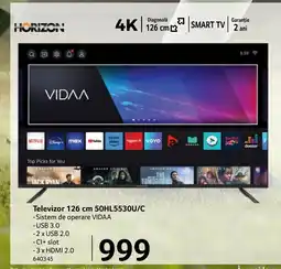 Selgros Televizor 126 cm 50HL5530U/C Ofertă