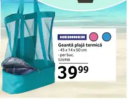 Selgros Geantă plajă termică Ofertă