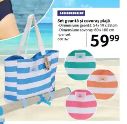 Selgros Set geantă și covoraş plajă Ofertă