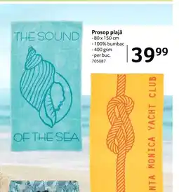 Selgros Prosop plajă Ofertă