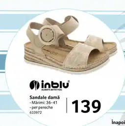 Selgros Sandale damǎ Ofertă