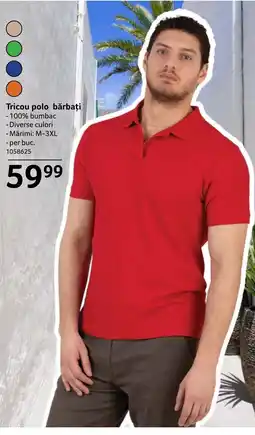 Selgros Tricou polo bărbați Ofertă