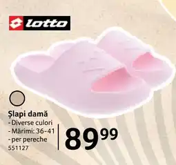Selgros Șlapi damă Ofertă