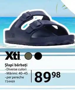 Selgros Xti Șlapi bărbați Ofertă