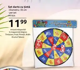 Selgros Set darts cu țintă Ofertă