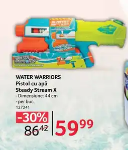 Selgros WATER WARRIORS Pistol cu apă Steady Stream X Ofertă