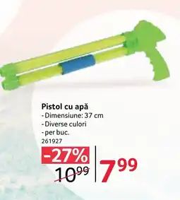 Selgros Pistol cu apă Ofertă
