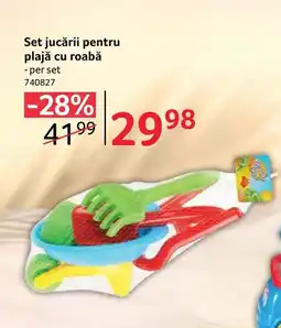 Selgros Set jucării pentru plajă cu roabǎ Ofertă