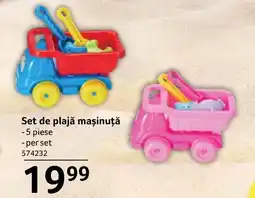 Selgros Set de plajă maşinuţă Ofertă