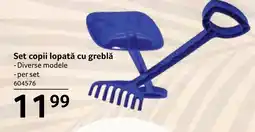 Selgros Set copii lopată cu greblǎ Ofertă