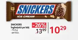 Selgros SNICKERS înghețată pe băț Ofertă