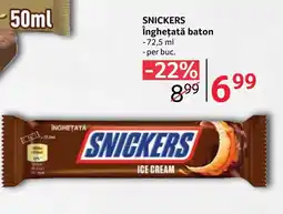 Selgros SNICKERS Înghețată baton Ofertă