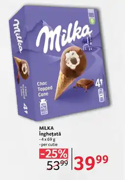 Selgros MILKA Înghețată Ofertă