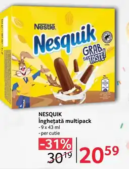 Selgros NESQUIK Înghețată multipack Ofertă