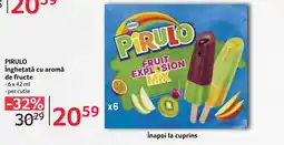 Selgros PIRULO Înghețată cu aromă de fructe Ofertă
