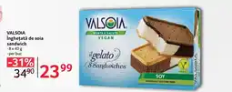 Selgros VALSOIA Înghețată de soia sandwich Ofertă
