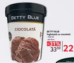 Selgros BETTY BLUE Înghețată cu ciocolată Ofertă