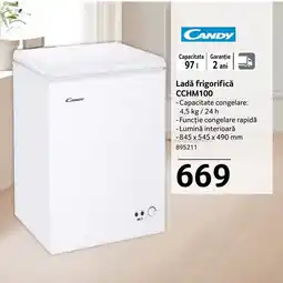 Selgros Ladǎ frigorifică CCHM100 Ofertă
