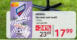 Selgros AROXOL Săculeți anti molii Ofertă
