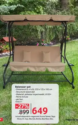 Selgros Balansoar-pat Ofertă