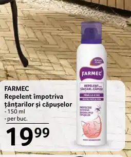 Selgros FARMEC Repelent împotriva țânţarilor şi căpușelor Ofertă