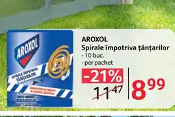 Selgros AROXOL Spirale împotriva țânţarilor Ofertă