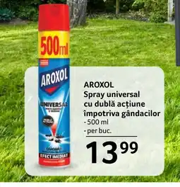 Selgros AROXOL Spray universal cu dublă acțiune împotriva gândacilor Ofertă