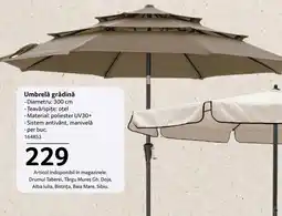Selgros Umbrelă grădină Ofertă