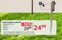 Selgros Suport pentru umbrelă Ofertă