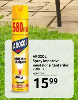 Selgros AROXOL Spray împotriva muştelor și țânţarilor Ofertă