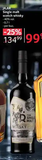 Selgros JA.AR Single malt scotch whisky Ofertă