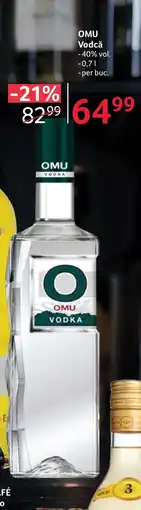 Selgros OMU Vodcă Ofertă