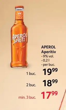 Selgros APEROL Aperitiv Ofertă