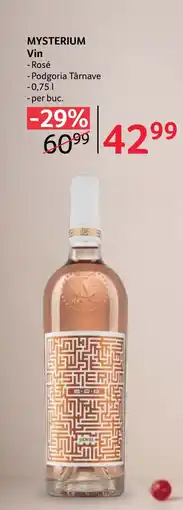 Selgros MYSTERIUM Vin Ofertă