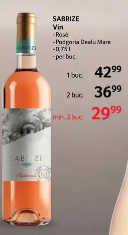 Selgros SABRIZE Vin Ofertă