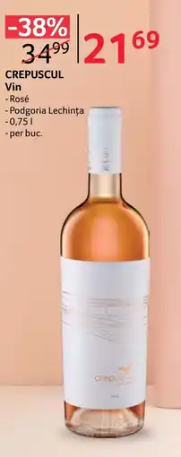 Selgros CREPUSCUL Vin Ofertă