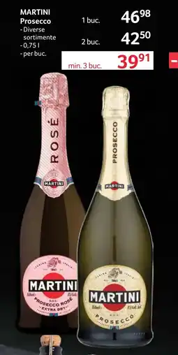 Selgros MARTINI Prosecco Ofertă