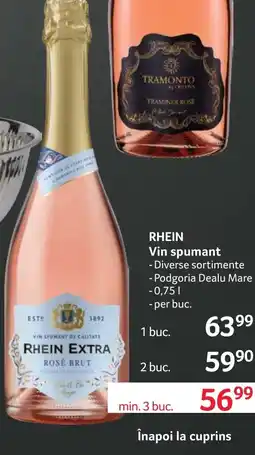 Selgros RHEIN Vin spumant Ofertă
