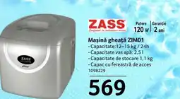Selgros ZASS Maşină gheață ZIM01 Ofertă